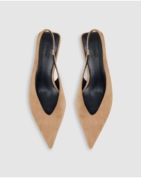 Oxford - Roma Suede Sling Back Heel