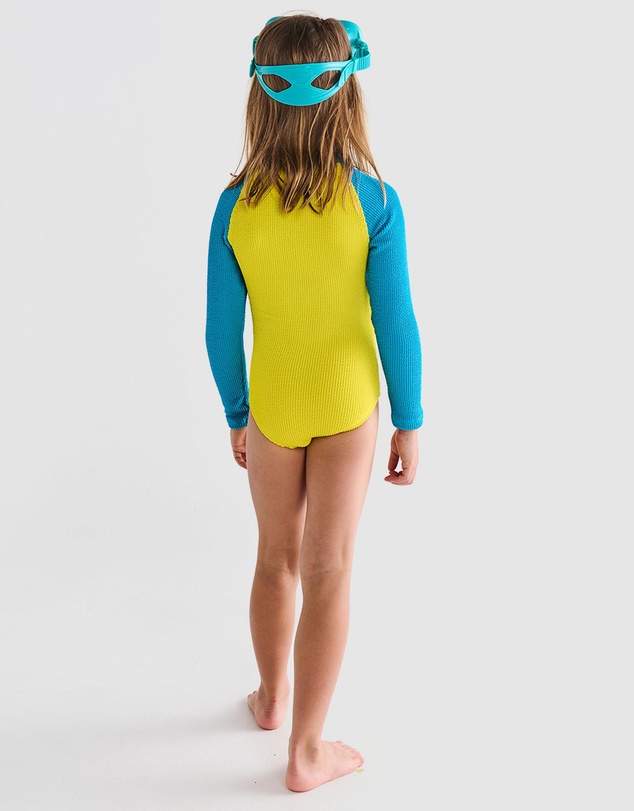 Kip&Co - Splash Crinkle LS Bathers - Kids