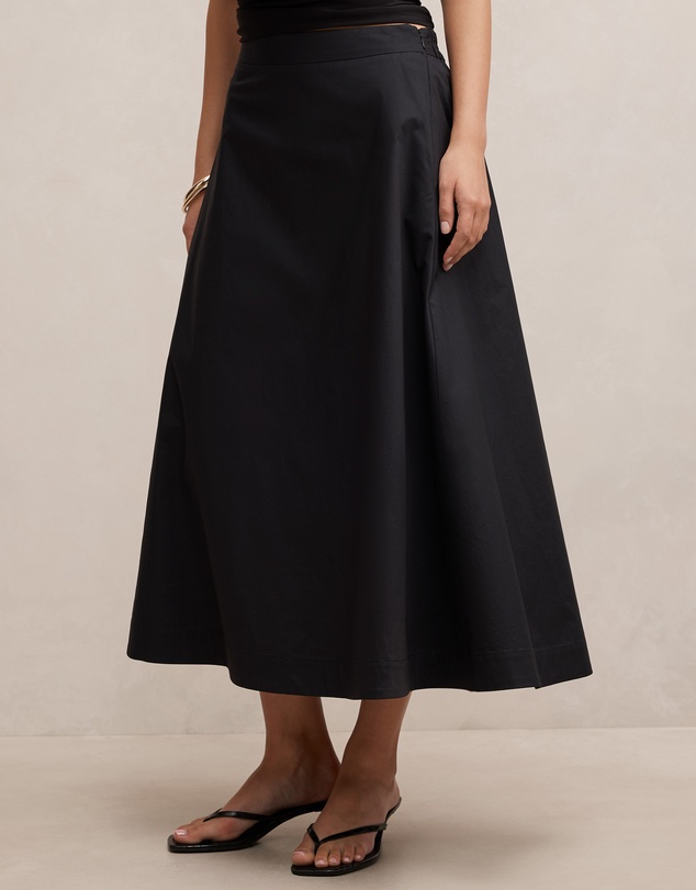 Forever New - Chrissy Cotton Midi Skirt