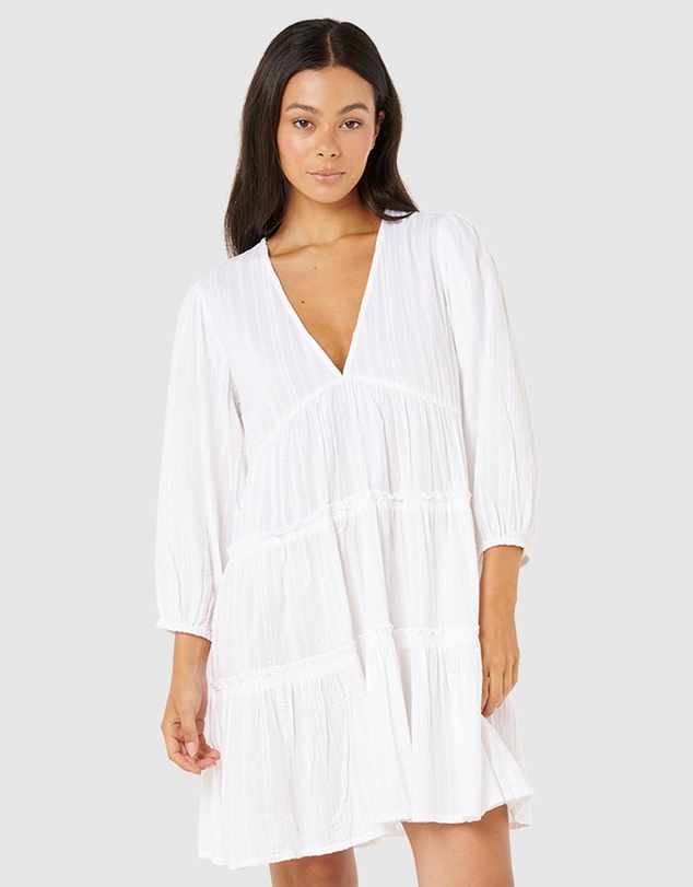 Rip Curl - Haze 3/4 Sleeve Mini Dress