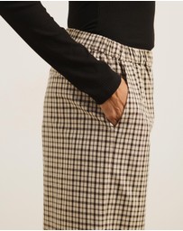 Atmos&Here - Annika Elasticated Check Pants