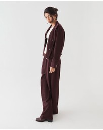 Forcast - Irene Elastic Waist Pants