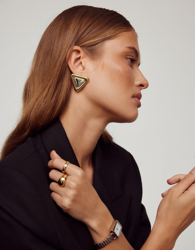 CENDRE - Louvre Earrings