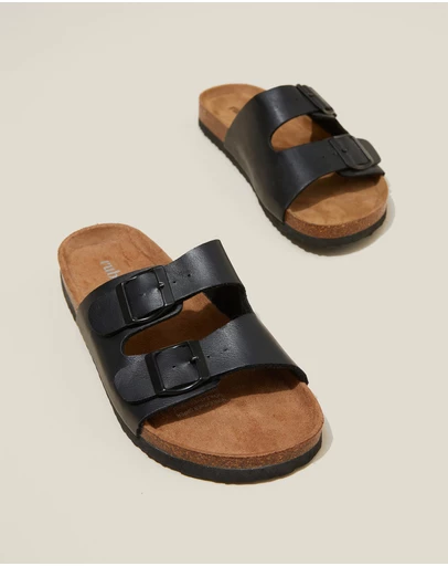 Rubi - Rex Double Buckle Slides