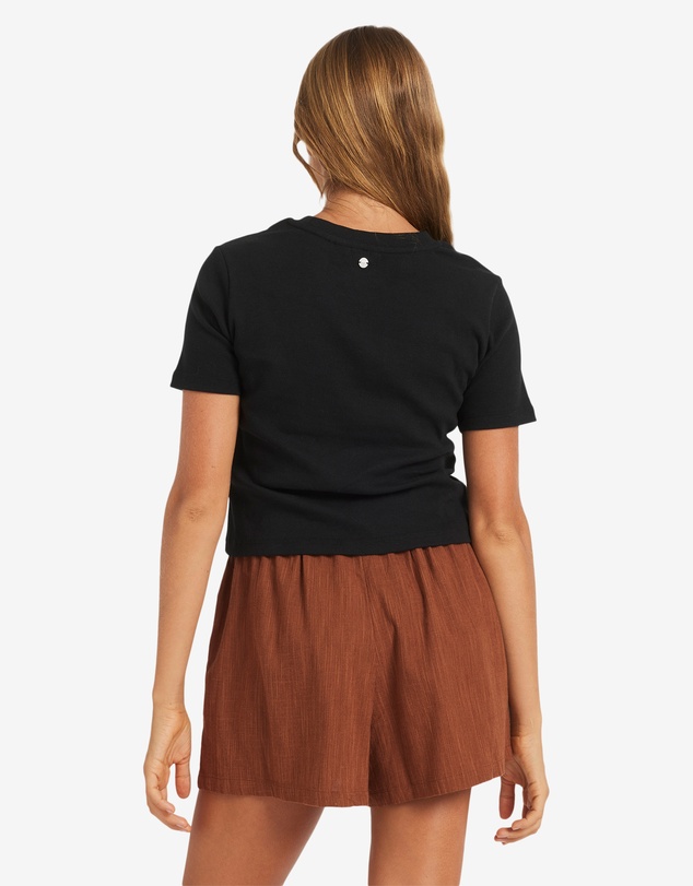Roxy - Womens Place To Elastic Waist Shorts
