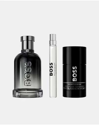 BOSS - BOSS Bottled Beyond EDP 100ml Gift Set (Contains: EDP 100ml, 10ml Pen Spray, 75ml Deodorant Stick)