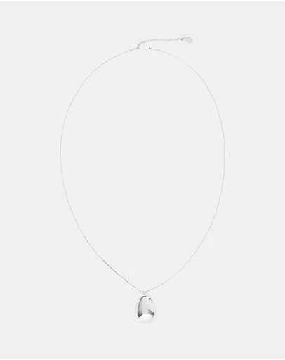 ARKET - Silver-Plated Pendant Necklace