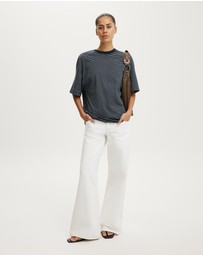 Cotton On - Boxy Short Sleeve Tee