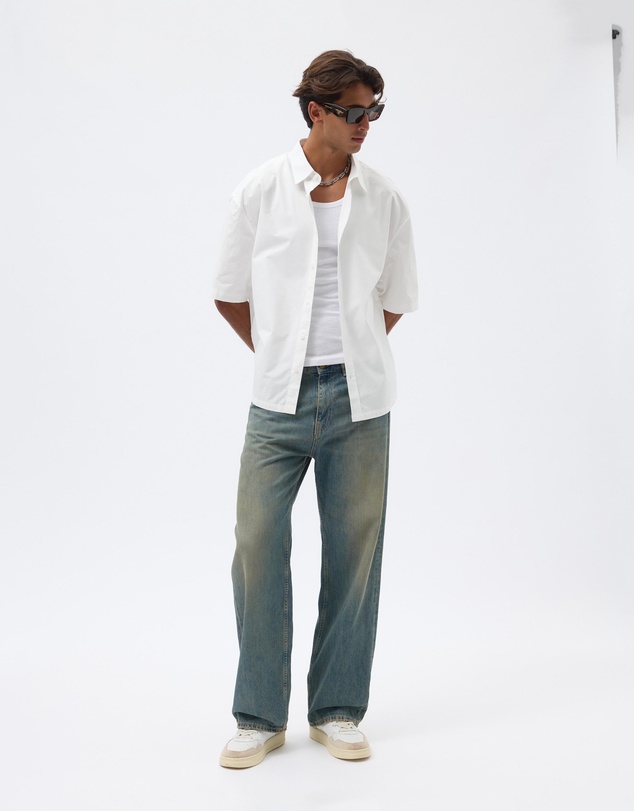 AERE - Gatz Cotton Poplin Shirt