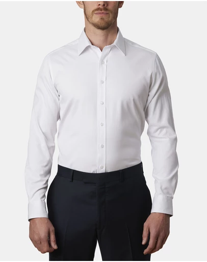 Abelard - Asciutta Dobby Slim Fit Shirt
