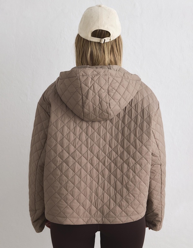 Aim'n - Cropped Quilted Anorak