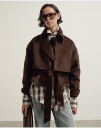 Witchery - Cropped Trench Coat