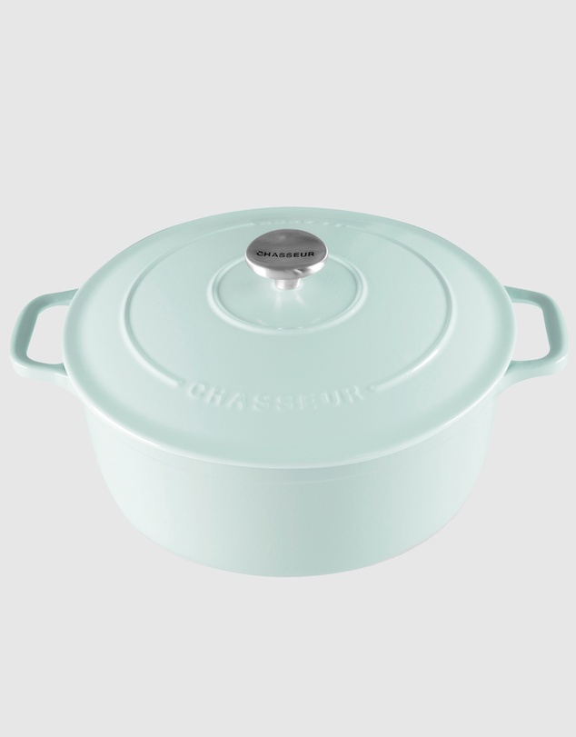 Chasseur - Round French Oven 28cm - Duck Egg Blue