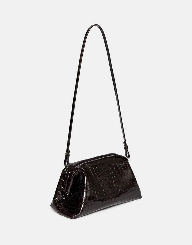 ARKET - Croco-Embossed Clutch