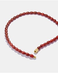 THOMAS SABO - THOMAS SABO Elyndra Necklace with Red Agate Beads