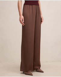 Forever New - Sara Satin Wide Leg Pants