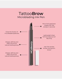 MCoBeauty - Tattoo Brow Microblading Ink Pen - Medium Brown