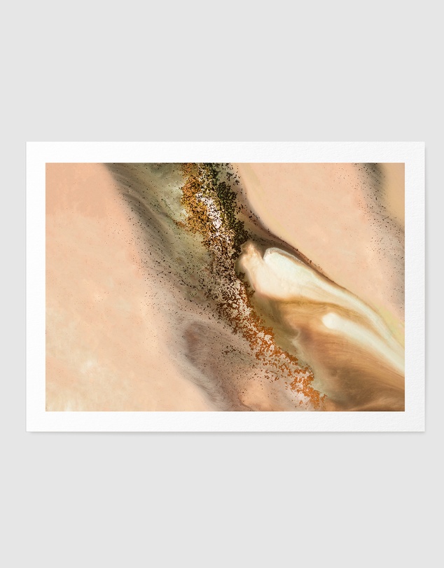 Olive et Oriel - Subtle- Coastal Dunes by Petra Meikle De Art Print