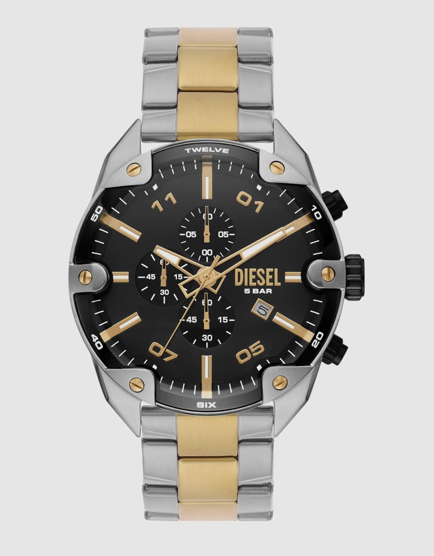Diesel - Diesel Spiked Two Tone Watch DZ4627