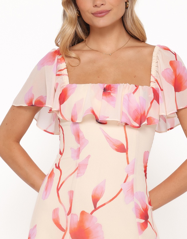 Petal & Pup - Kamie Maxi Dress - Pink Floral