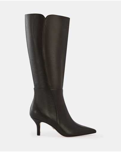 Black Nappa Leather