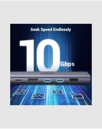 Ugreen - Ugreen 7-in-1 USB C Hub with Single 4K HDMI output