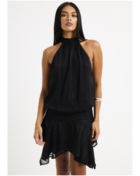 Alice In The Eve - Naomi High Neck Mini Dress