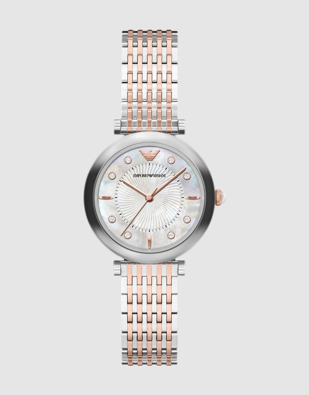 Emporio Armani - Two Tone Analogue Watch