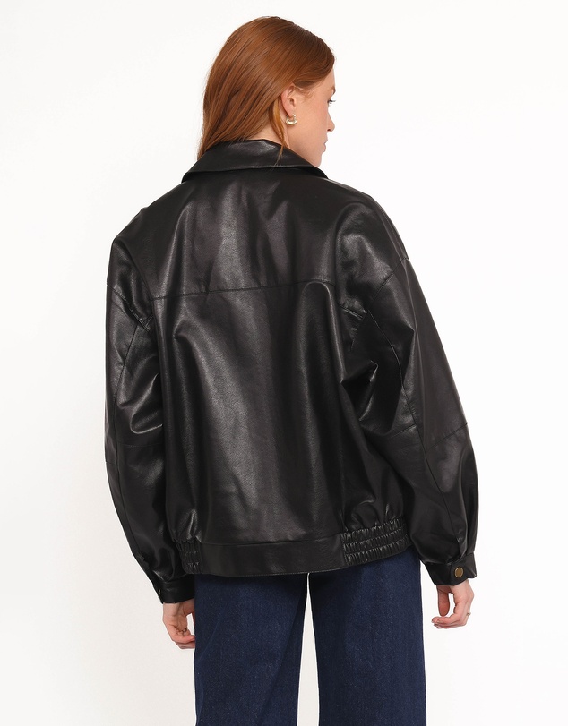 Petal & Pup - Zoe Bomber Jacket - Black