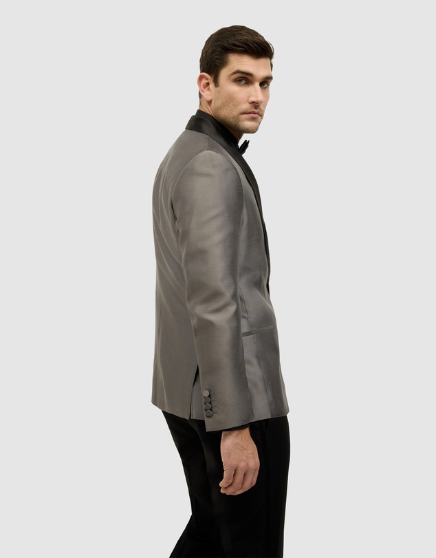 Politix - Black Tie Wool-silk Tuxedo