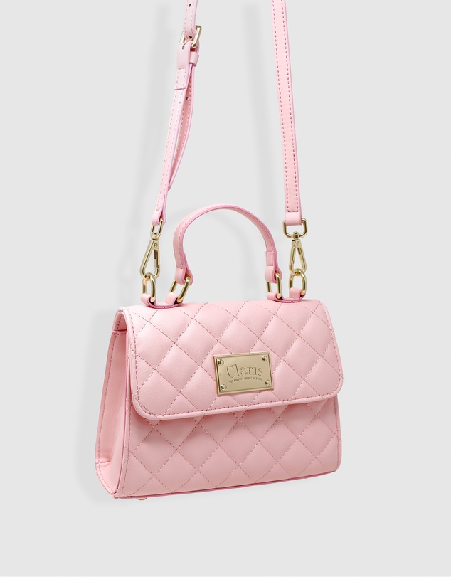 Claris The Chicest Mouse In Paris By Pink Poppy - Claris Quilted Handbag