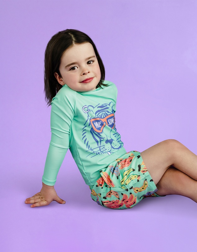 Rock Your Kid - Yardage Print Boardshorts - Kids
