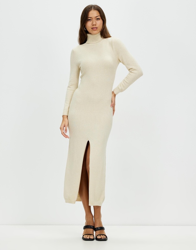 Honey and Beau - Raise Up Turtle Neck Dress