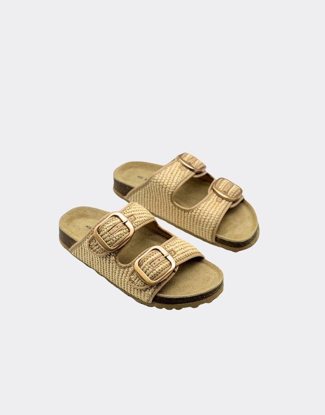 Human - Cammy Raffia Sandals - Women's