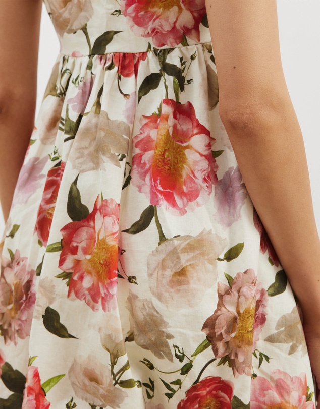 Atmos&Here - Victoria Linen Blend Mini Dress