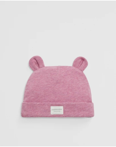Country Road - Organically Grown Cotton Newborn Beanie