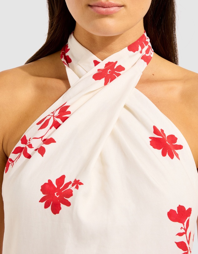 Seafolly - Mayflower Halter Maxi Dress