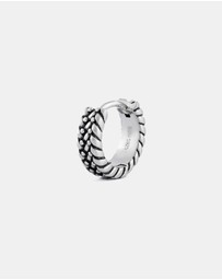 Serge DeNimes - Silver Guard Earring