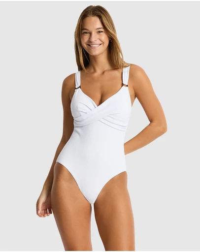 Sea Level Australia - La Mer Cross Front Scoop Back One Piece
