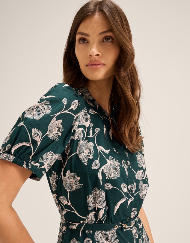Review - Vinta Floral Shirt Dress