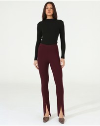Madison The Label - Henley Zip Pants