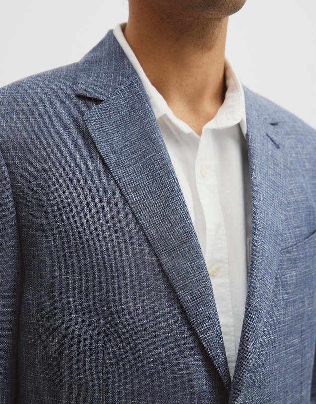 Country Road - Regular Fit Wool Blend Houndstooth Jacket