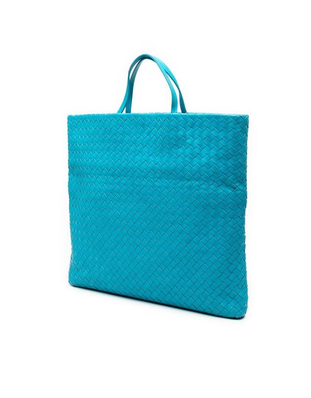 Pre-Loved by Azura Reborn - Pre-Loved Nappa Intrecciato Fold Over Tote