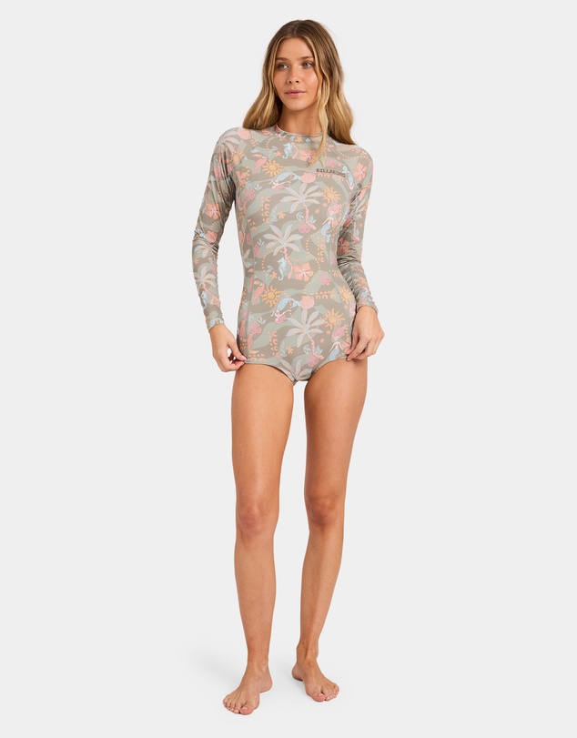 Billabong - Womens Lost In Paradise Long Sleevve Rashguard