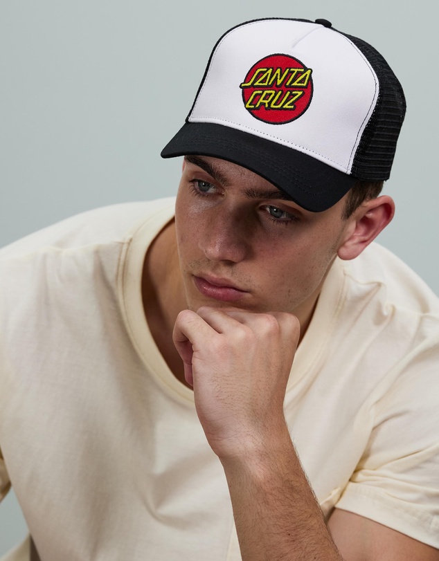 Santa Cruz - Classic Dot Trucker Cap - Teens