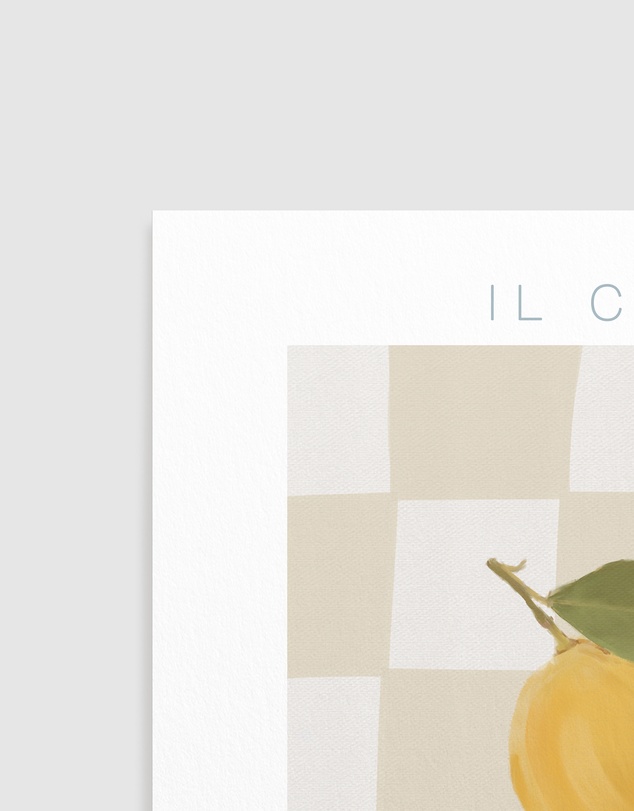Olive et Oriel - Il Capri Art Print