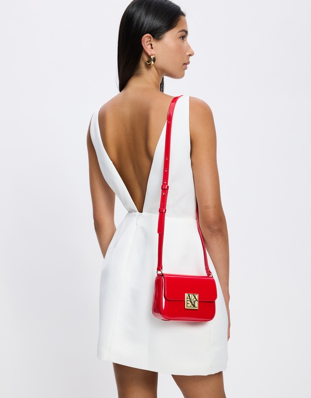 Armani Exchange - Amy Patent Crossbody Small