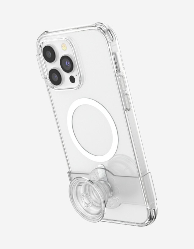PopSockets - POPCASE MagSafe iPhone 14 Pro Max Protective Phone Case & Phone Grip Holder