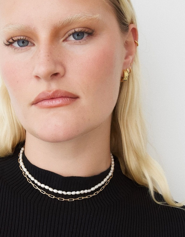 HOUSE OF SLANI - Gold Filled Link Chain Necklace