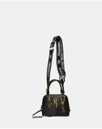 Steve Madden - BRuling Black Gold Handbag